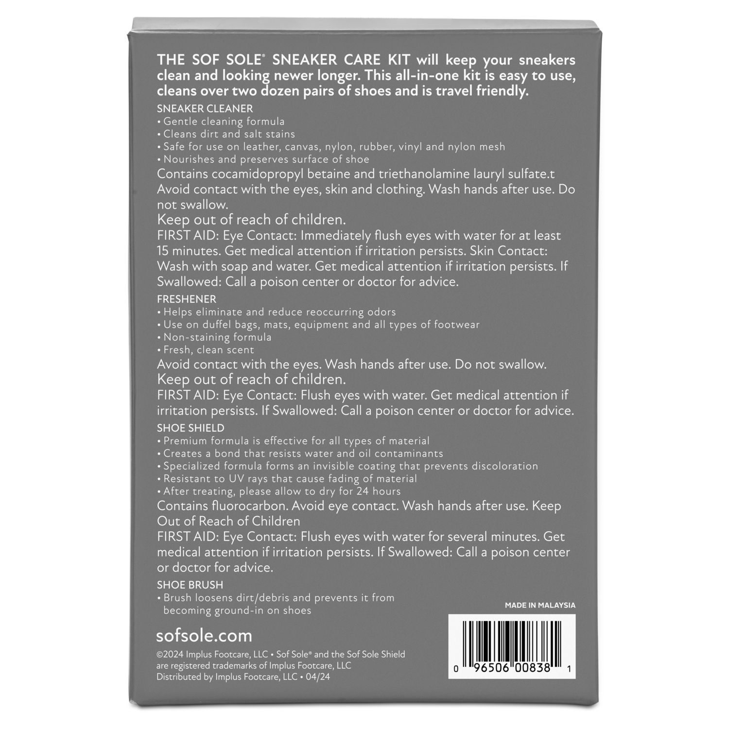Sof Sole Sneaker Care Kit