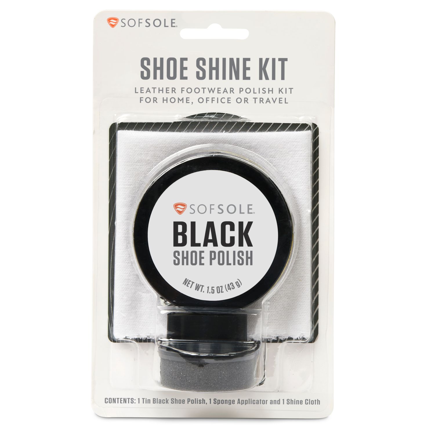 Customer Reviews Sof Sole Shoe Polish Kit Black 1.5 oz CVS Pharmacy