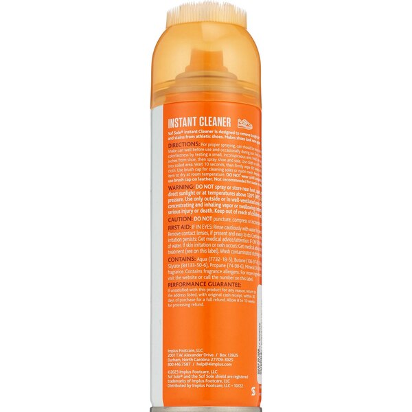 Sof Sole Instant Performance Shoe Cleaner, 9 oz