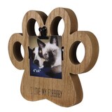 Young's Frame Paw Shape Wooden Finish, thumbnail image