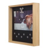 Young's Inc. Paw Print Wooden Photo Frame with Clip, 4 x 6 in, thumbnail image