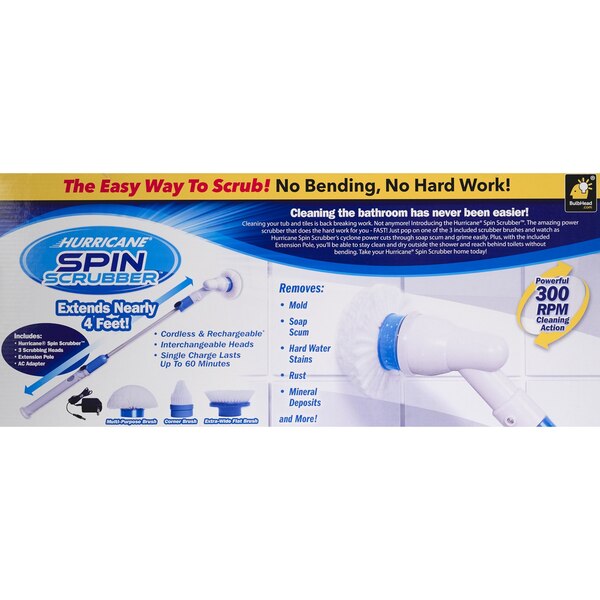 Hurricane Spin Scrubber