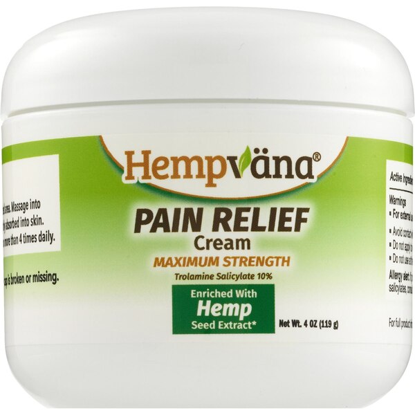 Hempvana Maximum Strength Pain Relief Cream, 4 OZ