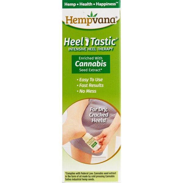 Hempvana Heel Tastic Intensive Heel Therapy for Cracked Heals, 2 OZ