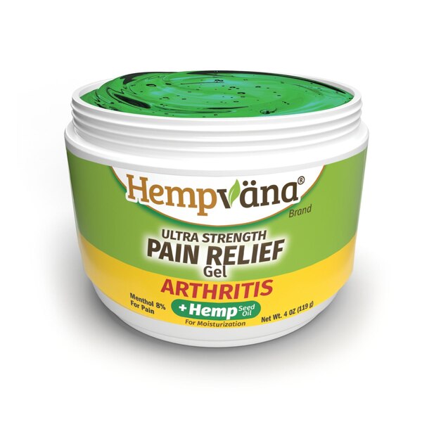 Hampvana Ultra Strength Arthritis Pain Relief Gel, 4 OZ