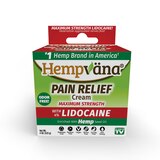 Hempvana Lidocaine Pain Relief Cream, 4 OZ, thumbnail image