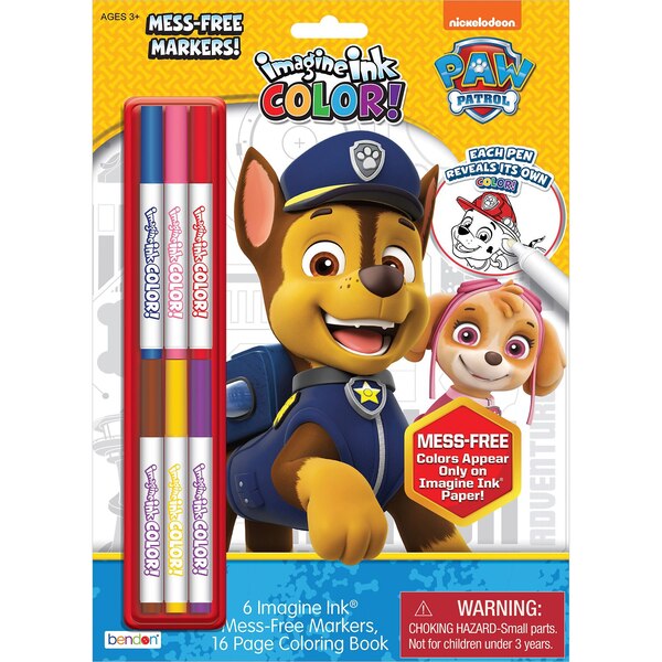 Paw Patrol Imagine Ink Coloring Book
