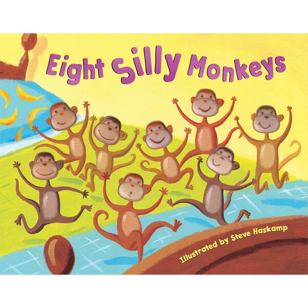 Eight Silly Monkeys Countdown Storybook