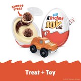 Kinder Joy Treat & Toy Sweet Cream Topped with Cocoa Wafer Bites, 1 ct, 0.7 oz, thumbnail image