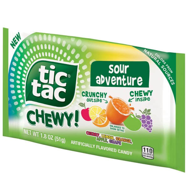 Tic Tac, Chewy Sour Adventure Single, 1.8 Oz