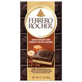 Ferrero, Dark Hazelnut And Crunchy Salted Caramel Tablet Bar, 3.1 oz, thumbnail image