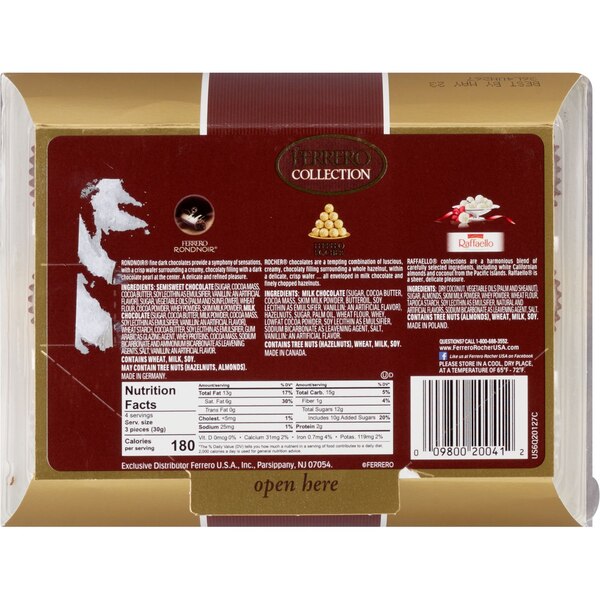 Ferrero, Collection Gift Box, 12 ct, 4.6 oz