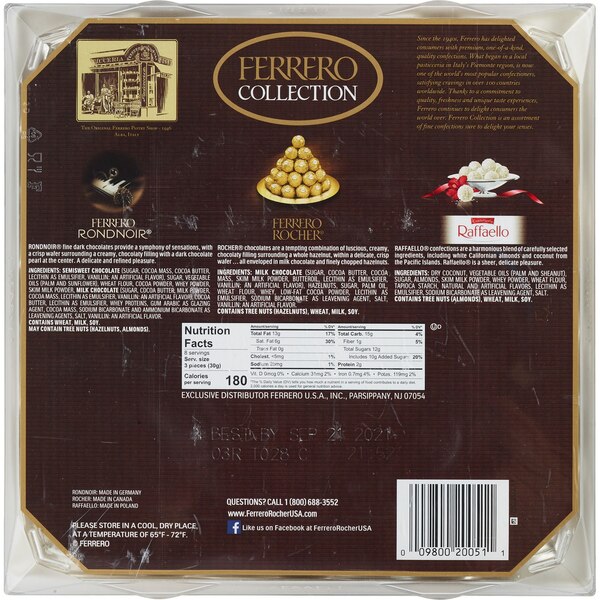 Ferrero, Collection Gift Box, 24 ct, 9.1 oz