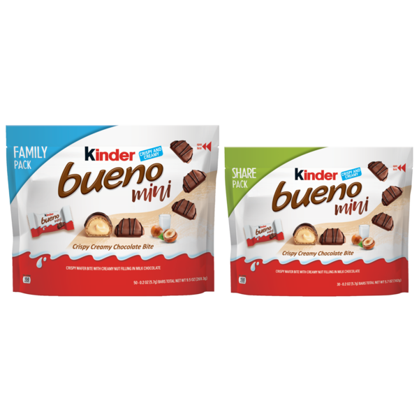 Kinder Bueno Mini Family Size Pack, 9.5 oz