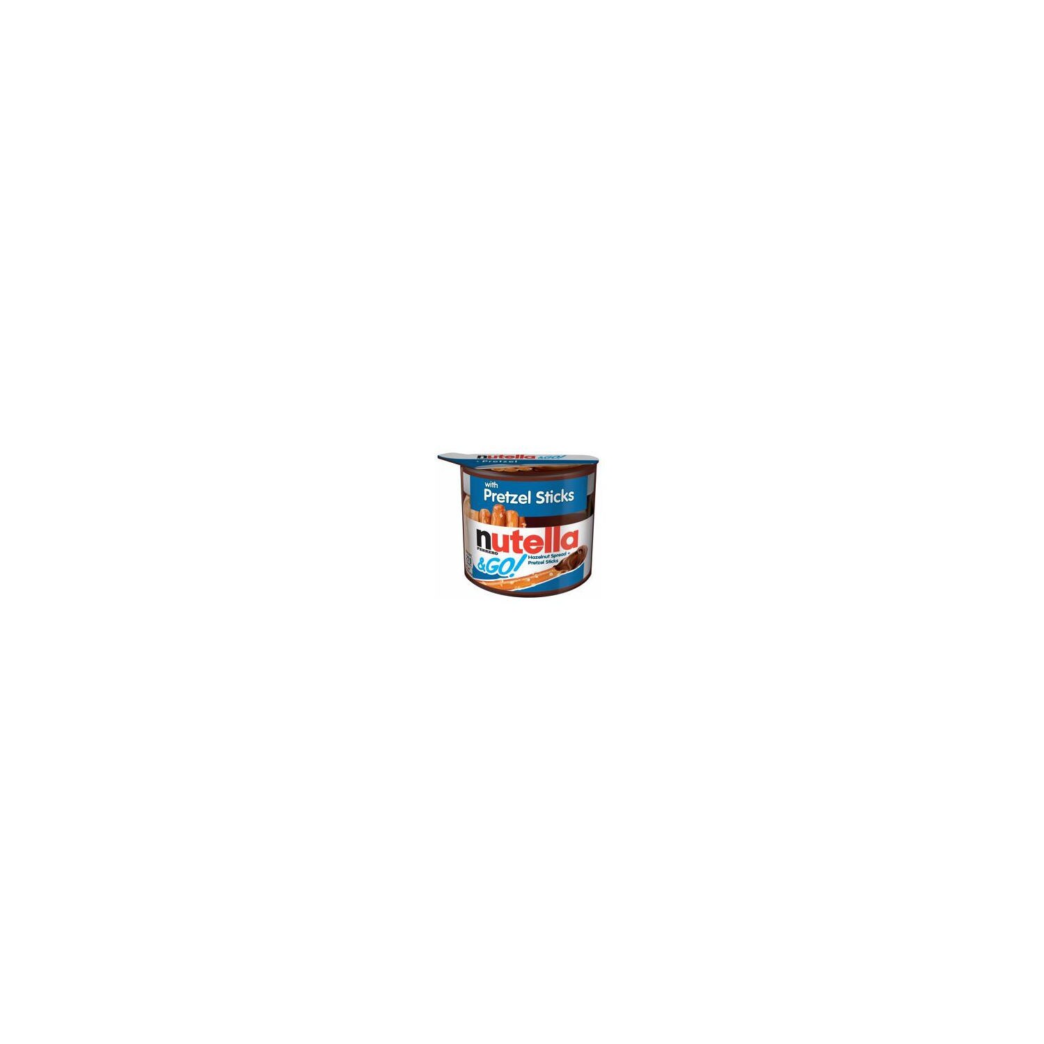 Nutella & Go - Crema de avellanas + palitos de pretzel, 1.8 oz