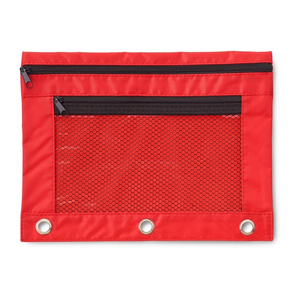 Caliber Pencil Case with Zipper, Assorted
