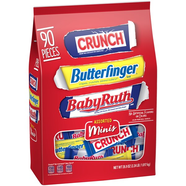 Assorted Miniatures Candy Bars Variety Pack, 39.5 oz