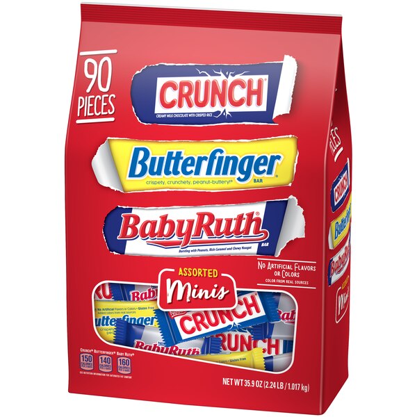 Assorted Miniatures Candy Bars Variety Pack, 39.5 oz