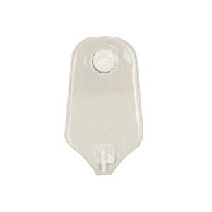 Sur-Fit Natura Urostomy Pouch W/1-Sided COMF Panel & Tap W/Valve TRANS, 10 In. L, 10 Ct, 57mm FLG , CVS