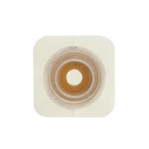 Sur-Fit Natura Molded Stomahesive Skin Barrier W/Hydrocolloid Tape Collar 10CT, Large, 57mm Flange