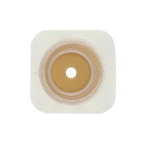 Sur-Fit Natura 2-Piece Cut-to-Fit Skin Barrier with Tape Collar 45mm Flange, 4.5" x 4.5", 10CT