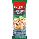 Emerald Salt and Pepper Cashews, 1.25 oz, thumbnail image 1 of 6