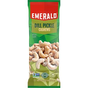 Emerald Dill Pickle Cashews, 1.25 Oz