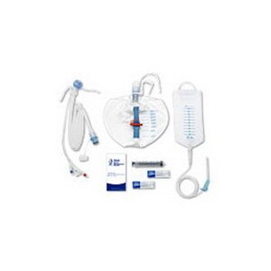 Hollister ActiFlo Indwelling Bowel Catheter Kit with Drainable Odor-Barrier Collection Bag