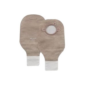 Hollister New Image 2-piece Drainable Pouch with Filter Beige, 10CT