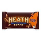 Heath Milk Chocolate English Toffee King Size Candy Bars, 2 ct, 2.8 oz, thumbnail image 1 of 4
