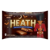 HEATH Milk Chocolate English Toffee Snack Size Halloween Candy Bars, 11.5 OZ, thumbnail image 1 of 8