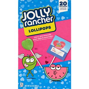Jolly Rancher Valentine's Lollipops, 20 Ct, 9.2 Oz , CVS