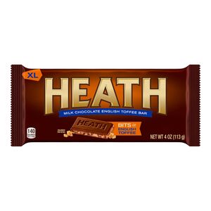  Heath Extra Large English Toffee Candy Bar, 4 OZ 