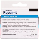 Dentemp Repair-it Denture Repair Kit, 3 Repairs, thumbnail image 2 of 3