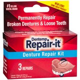 Dentemp Repair-it Denture Repair Kit, 3 Repairs, thumbnail image 3 of 3
