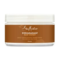 SheaMoisture Toner Pads Even & Radiant Daily Exfoliating for Uneven Skin Tone, 30 CT