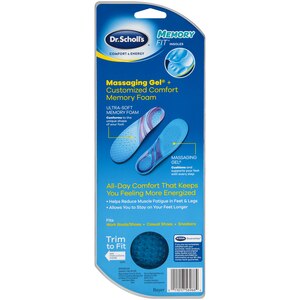 Energy Memory Fit Insoles, Size 