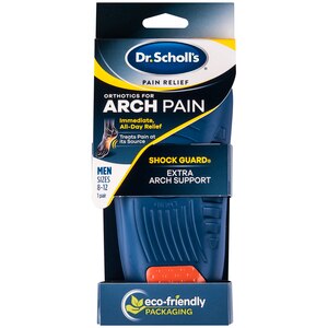 Dr. Scholl's Pain Relief Orthotics for Arch Pain for Men, 1 Pair, Size 8-12
