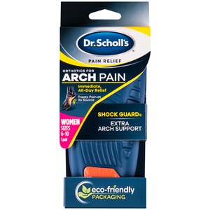 Dr. Scholl's Pain Relief Orthotics for Arch Pain for Women, 1 Pair, Size 6-10