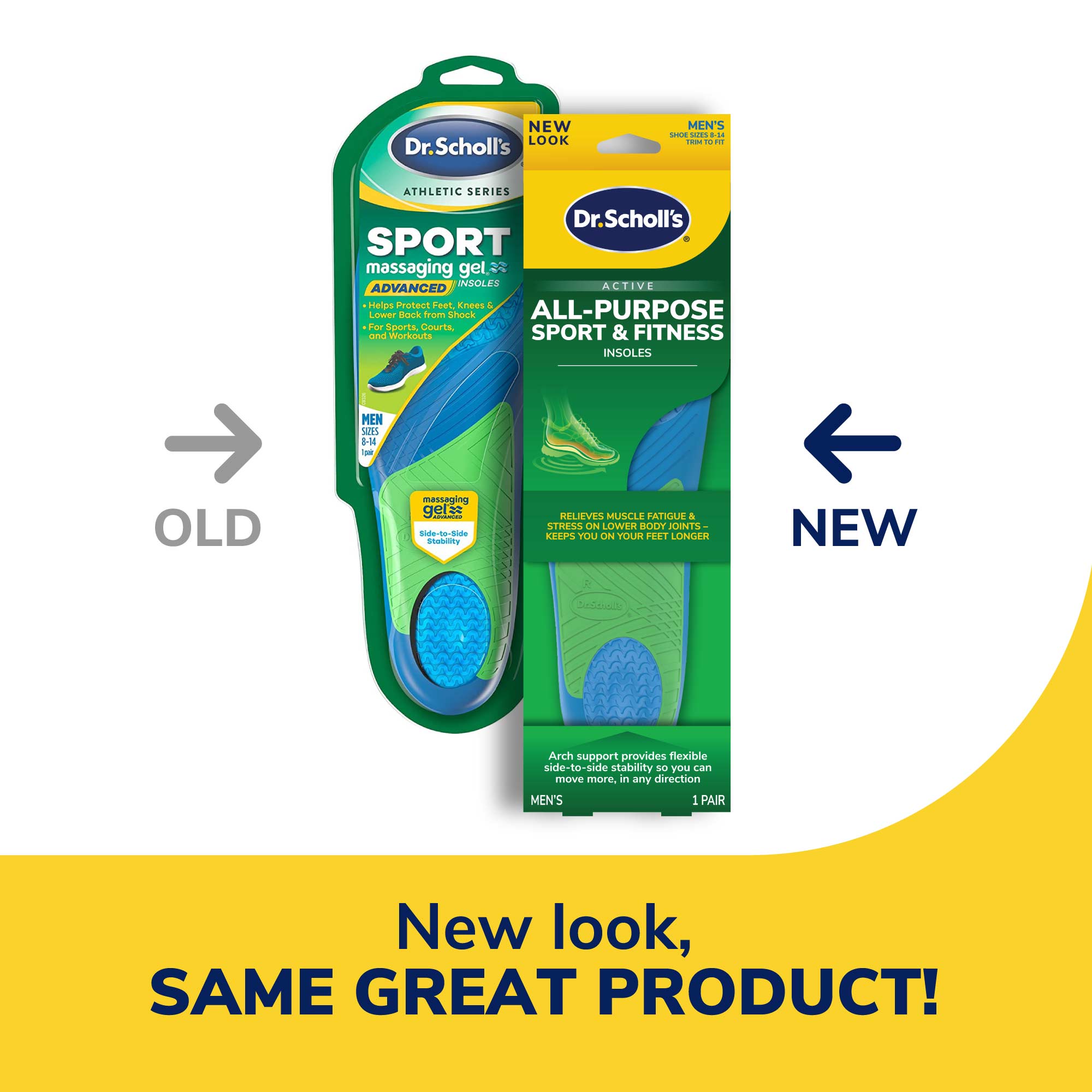 dr scholl's athletic insoles
