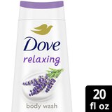 Dove Relaxing Lavender Body Wash, 20 OZ, thumbnail image 4 of 8