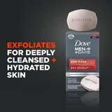 Dove Men+Care, Skin Nourishing, Deep Clean Body Soap and Face Bar More Moisturizing Than Bar Soap, 3.75 OZ, 6 Bars, thumbnail image 3 of 4