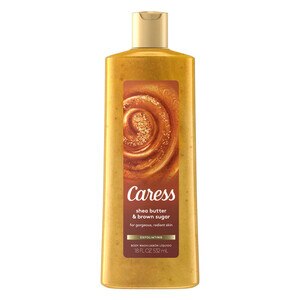 Caress Shea Butter & Brown Sugar Exfoliating Body Wash, 18 Oz - 20 Oz , CVS