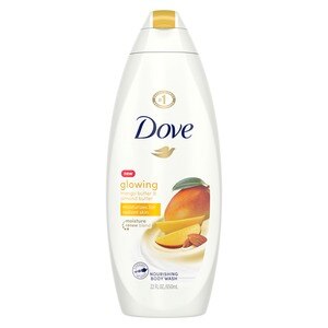  Dove Glowing Mango & Almond Butter Body Wash, 22 OZ 