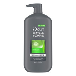 Dove Men+Care Extra Fresh Body And Face Wash For Fresh, Healthy-Feeling Skin, 30 Oz , CVS