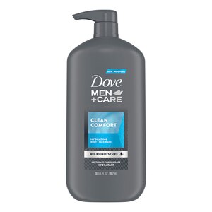 Dove Men+Care Clean Comfort Body And Face Wash For Fresh, Healthy-Feeling Skin, 30 Oz , CVS