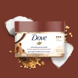 Dove Exfoliating Body Polish, Brown Sugar & Coconut Butter, 10.5 oz, thumbnail image 4 of 7