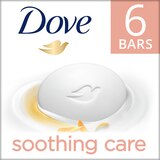 Dove Soothing Care Moisturizing Beauty Bar with Calendula Oil For Sensitive Skin, 3.75 OZ, thumbnail image 3 of 6