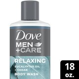 Dove Men+Care Hydrating Body Wash, 18 OZ, thumbnail image 5 of 5