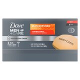 Dove Men+Care Skin Defense Soap Bar For Smooth and Hydrated Skin Care, 3.75 OZ, thumbnail image 2 of 6